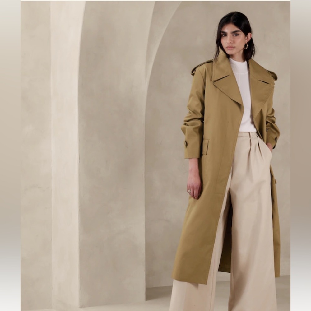 Banana Republic Timeless Trench coat in New British Khaki